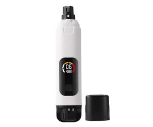 Lime Électrique pour Chien Silencieuse - 6 Vitesses Rechargeable par USB Affichage Numérique | Lime À Ongles pour Animaux | pour Chat Chiot Animal De Compagnie Petit Moyen Grand Maison Voyage
