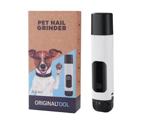 Lime Électrique Pour Chien Silencieuse - Rechargeable USB Avec Double Éclairage LED 6 Vitesses - Lime À Griffes Pour Chien | Pour Chat Chiot Animal De Compagnie Petit Moyen Grand Maison Voyage