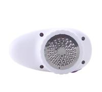 Lime Électrique pour Pédicure, ABS, Appareil à Piles Aaa Blanc | Amovible et Simple D’emploi, Sûr Peau, Résistant à L’usure, pour Adultes