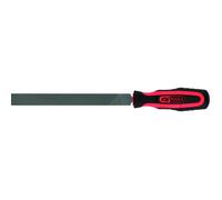 Lime emmanchée plate demi douce pour finition sur métaux 250 mm KS TOOLS
