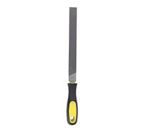 Lime en Acier de 8 Pouces avec Poignée, Lame en Acier à Outils en Carbone T12 de Haute qualité, Dents Grossières, Dents Moyennes, Dents Fines (Lime Plate à Dents Moyennes de 8