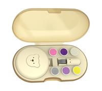Lime-ongles Bébé | Appareil Électrique Limage Ongles Bébé | Kit Manucure Pédicure avec 6 Têtes de Remplacement pour Poncer Ongles de Pieds et Mains