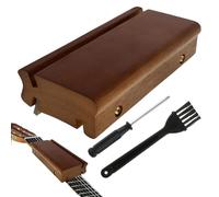 Lime Pour Extrémité,Kit De Nivellement Et Réparation Avec Angles 3/23/35 Degrés,Lime pour Dressage des Extrémités de s de Basse - Pour Pianos Électriques, Ukulélés, Luthier, Basses