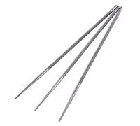 Lime Ronde Pour Tronçonneuse Lot de 3, Asixx Affûtage de Tronçonneuse en Acier à Roulement, 4mm / 4.8mm / 5.5mm Optionnel(5.5mm)