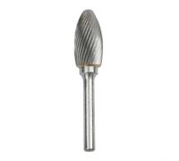 Lime rotative à double fente avec tige de 6 mm, pour les matériaux durs comme l'acier et le fer (16 mm)
