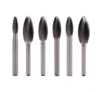 Lime rotative à double fente pour une coupe efficace du métal, tige de 6 mm, adaptée pour les projets en fer, en acier et en cuivre (12 mm)