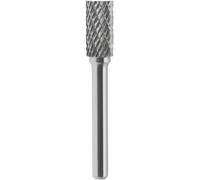 Lime rotative cylindrique coupe croisee HM 12x25 mm tige 6 Fervi a12dc6