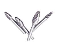 Lime Rotative En Carbure De Tungstène, Mèche Conique À Tige De 6mm, Fraise À Dents Grossières De Type F For Bois Dur - 1 Pièce(6mm)