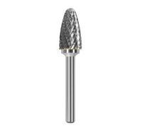 Lime Rotative En Carbure De Type F/FX, Lime En Spirale, Sculpture Sur Bois, Acier Au Tungstène, Outil De Tête De Meulage, Bavure De Soudure, Chanfrein, Fraise De Dérouillage, 1 Pièce(Double slot 14MM)