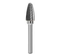 Lime Rotative En Carbure De Type F/FX, Lime En Spirale, Sculpture Sur Bois, Acier Au Tungstène, Outil De Tête De Meulage, Bavure De Soudure, Chanfrein, Fraise De Dérouillage, 1 Pièce(Single slot 12MM)