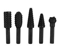 Lime rotative, kit de fraises rotatives, perceuse à bois, outil de sculpture sur bois, dureté élevée pour plastiques en bois, alliages légers