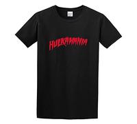 Limeiren Bear Hulkamania Funny Wrestling Design Fancy Dress Unisex 100% Cotton Short-Sleeve T-Shirts Black XXL