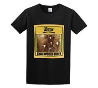 Limeiren Bone Thugs N Harmony Thug World Order Unisex 100% Cotton Short-Sleeve T-Shirts Black XL