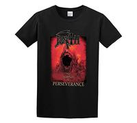 Limeiren Death The Sound of Perseverance Unisex 100% Cotton Short-Sleeve T-Shirts Black S