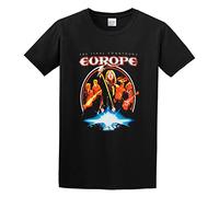 Limeiren Europe The Final Countdown Unisex 100% Cotton Short-Sleeve T-Shirts Black XXL