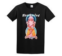 Limeiren Hawkwind Space Ritual Unisex 100% Cotton Short-Sleeve T-Shirts Black L