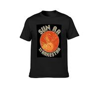 Limeiren Sun Ra - and His Arkestra Unisex 100% Cotton Short-Sleeve T-Shirts Black XXL