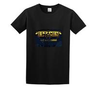 Limeiren Testament Dark Roots of Earth Unisex 100% Cotton Short-Sleeve T-Shirts Black XXL