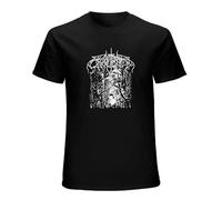Limeiren Wolves in The Throne Room Silver Forest Unisex 100% Cotton Short-Sleeve T-Shirts Black M
