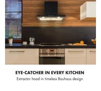 Limelight Hotte murale aspirante 60cm 600 m³/h classe A++ - noir A++