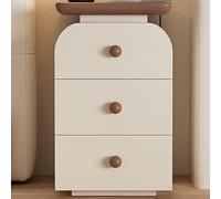 LIMENQIN Petite Table de Nuit Étroite, Tables Chevet de Rangement en Bois, Pré-assemblée, Meuble D'appoint Haute avec Tiroir, pour Chambre à Coucher, Salon(Brown,50x40x58cm)