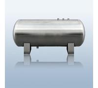 LIMENQIN Réservoir À Pression d'eau Horizontal pour Pompe de Puits, Réservoirs de Stockage d'eau sous Pression en Acier Inoxydable, pour sous-Sol, Jardin, Ferme(700L/184.9Gal)