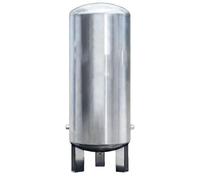LIMENQIN Réservoir À Pression Vertical, Surpresseur Eau Automatique Commercial pour Puits, Réservoirs de Stockage d'eau en Acier Inoxydable 304, pour Maison, Cuisine, Jardin(300L/79.2Gal(155x50cm))