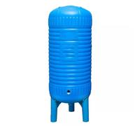 LIMENQIN Réservoir sous Pression PE pour Puits, Surpresseur Eau Maison, Conteneurs Bleus sous Pression pour Le Stockage de l'eau Destinés au Jardinage et Au Lavage de Voiture(60L/15.8Gal(75x35cm))