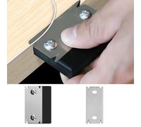 Limeow 1 Pc Araseur de Chant,Plaqueuse de Chant,Coupe Parquet,Plaqueuse Chants Manuelle,Coupe Bordure Bois,Coupe Bordure Placage Avec 2 Lame de Rechange pour Couteau à Banderoler Bois Pvc Abs (Noir)