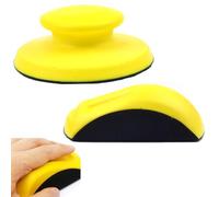 LIMEOW 2 Pezzi da 5 In Levigatrice Manuale Levigatrice Manuale Forma Arcuata Rotondi e a Forma di Topo per Dischi Abrasivi, Levigatrici Manuali, per Lavorazione del Legno e Il Restauro di Mobili, ecc