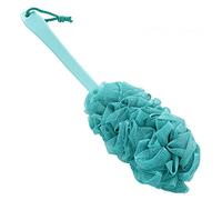 Limeow Fleur de Douche avec Manche Long Manche Brosse de Bain à Suspendre Brosse Dos Suspendue Brosse Eponge pour Bain Durable Brosse de Douche pour les Femmes et Hommes Loofah Exfoliante (vert)
