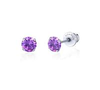 Limerencia Boucles d'oreilles Femme, Hypoallergénique boucle doreille Titane pour Femmes Hommes, 5mm CZ Tragus 20G Helix Piercing Médical en Titane pour Oreilles Sensibles Cartilage