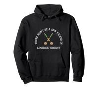 Limerick Hurling Irish ne Sera Pas Un Limerick laitier de Vache ce Soir Sweat à Capuche