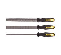 Limes à bois - TOPEX - 200 mm - Lot de 3 - Poignée ergonomique - Antidérapante