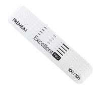 Limes À Ongle Droite Professionnelle Excellent Pro Nf33 Grain 100 100 Par 10 Multicolore