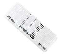 Limes À Ongle Droite Professionnelle Excellent Pro Nf33 Grain 100 100 Par 25 Multicolore