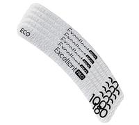 Limes À Ongle Professionnelle Excellent Pro Nf30 Grain 100 180 Par 10 Multicolore