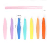 Limes À Ongles Professionnelles Tampon À Grain 100/180 Croissant Fin Outils De Maquillage Éponge Salon Pour Femmes 10 Pièces