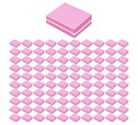 Limes À Ongles Roses 100 Pièces, Limes À Ongles Carrées, Outils De Vernis À Ongles, Outils De Manucure, Mini Accessoires De Manucure, Outils De Polissage Des Ongles