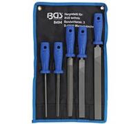 limes d'atelier mecanicien assorties batardes et mi-douces 5 limes - Bgs Technic G