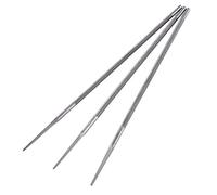 Limes de tronçonneuse rondes 3 pièces/ensemble affûteur de limes de tronçonneuse en acier à roulement rond(4.8MM)
