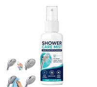 Limescale Cleaner Shower,100ml Limescale Remover Spray,Hard Water Spots Cleaning Spray,Shower Care Mist Limescales Stain Remover Sprays for Hard Water Home Bathroom Glass Bathtub Faucets Fixtures，1pc