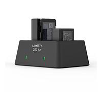 LIMETA Chargeur Batterie 25W Rapide pour Appareils Photo Numériques - Compatible avec Les Batterie NP-FZ100/NP-FW50/NP-BX1 pour Sony A7 IV, A6700, A7III, FX3, A7, ZV-E10, A6000