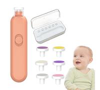 Limette à ongles électrique automatique, avec lumière LED sûre et silencieuse - Lime électrique pour avec 6 têtes abrasives | pour, maison, crèche, école, salon et chambre, pour Ma Ma