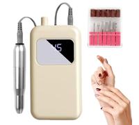 Limeuse électrique pour ongles 45 vitesses pour retirer le gel avec | Machine à limer les ongles pour le façonnage pour les professionnels, mères, amies, le salon, la maison, les voyages