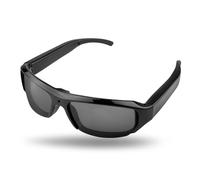 Limiete Lunettes pour appareil photo 1080p - Enregistrement POV 65°, 38,8 g, mains libres légères pour skateboard/voyage/vlog, batterie de 95 minutes, compatible Windows/Mac (128 Go)