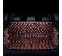 LIMIMIKAIXIN Tapis Coffre Voiture Cuir pour Nissan X-Trail Rogue e-Power T33 2023-2025, Couverture ComplèTe ImperméAble AntidéRapant Protection Auto Accessories,A/Coffee