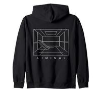 Liminal Space Vide Dead Ghost Mall Effrayant Esthétique Sweat à Capuche