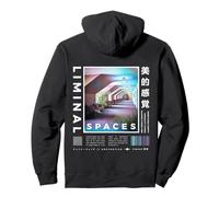 Liminal Spaces (BackPrint) Vaporwave Backrooms Pastel Goth Sweat à Capuche