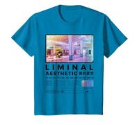 Liminal Spaces Retro Internet Esthétique des années 80 et 90 Vaporwave T-Shirt